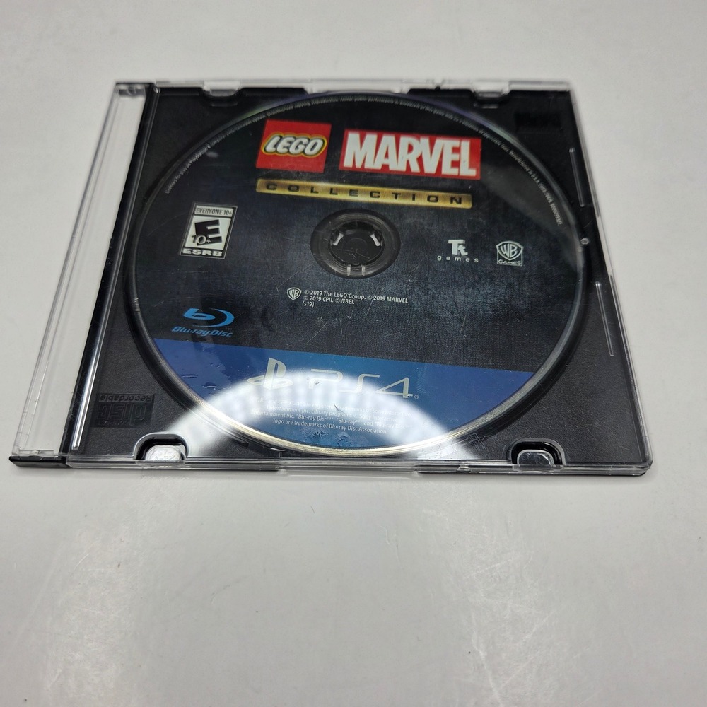 LEGO Marvel Collection PS4 PlayStation 4 Game Disc Only Marvel Super Heroes 1 2